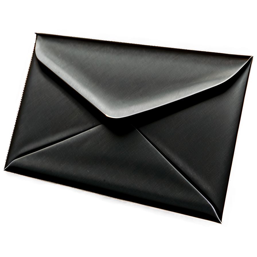 Black Envelope Png Eqk52 PNG Image