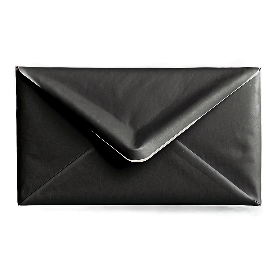 Black Envelope Png Jvu15 PNG Image