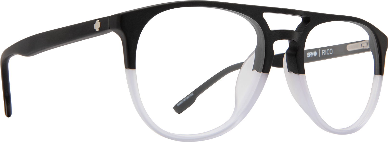 Black Fade Eyeglasses Transparent Background PNG Image