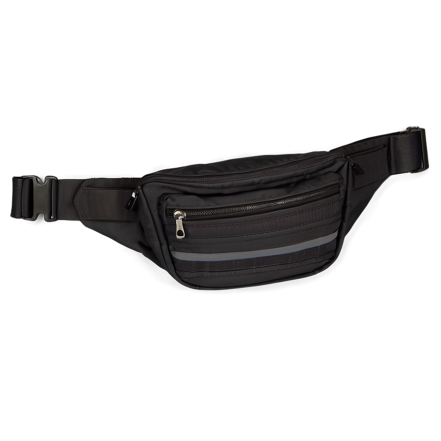 Black Fanny Pack Png 16 PNG Image