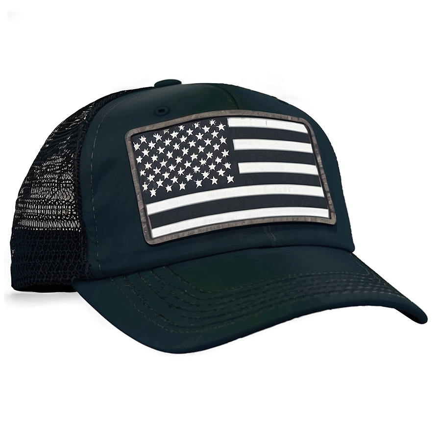 Black Flag Trucker Hat Png Cwy95 PNG Image