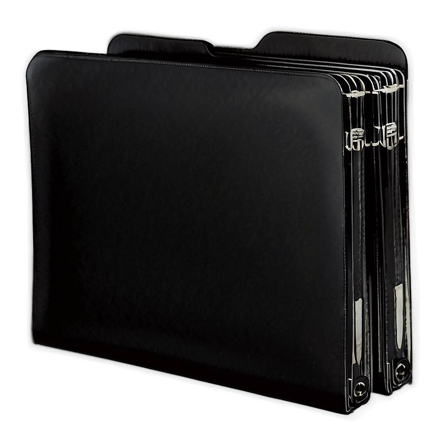 Black Folder For Office Use Png 06212024 PNG Image