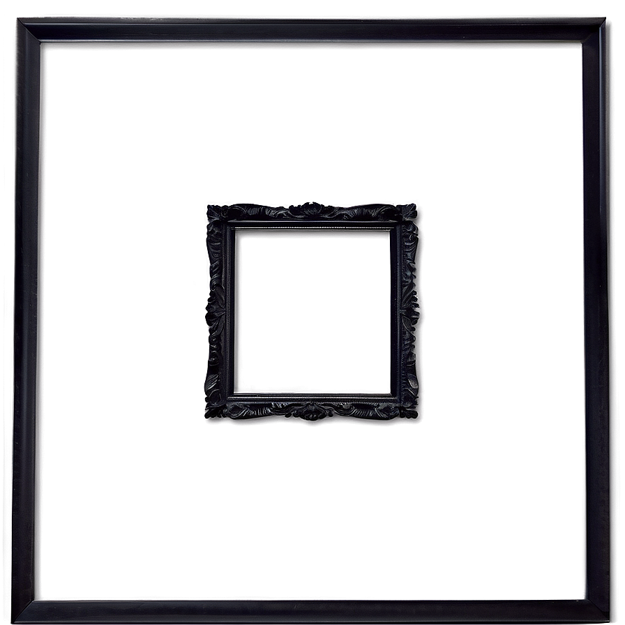 Black Frame For Collage Png 83 PNG Image