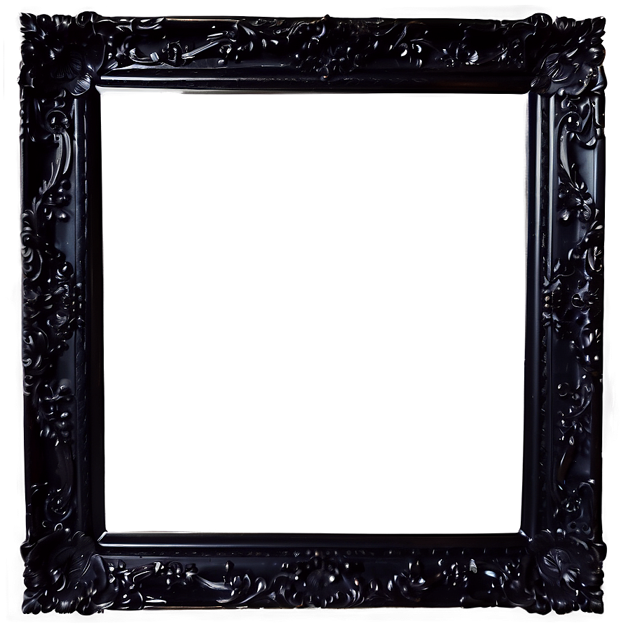 Black Frame For Mirror Png Lws34 PNG Image