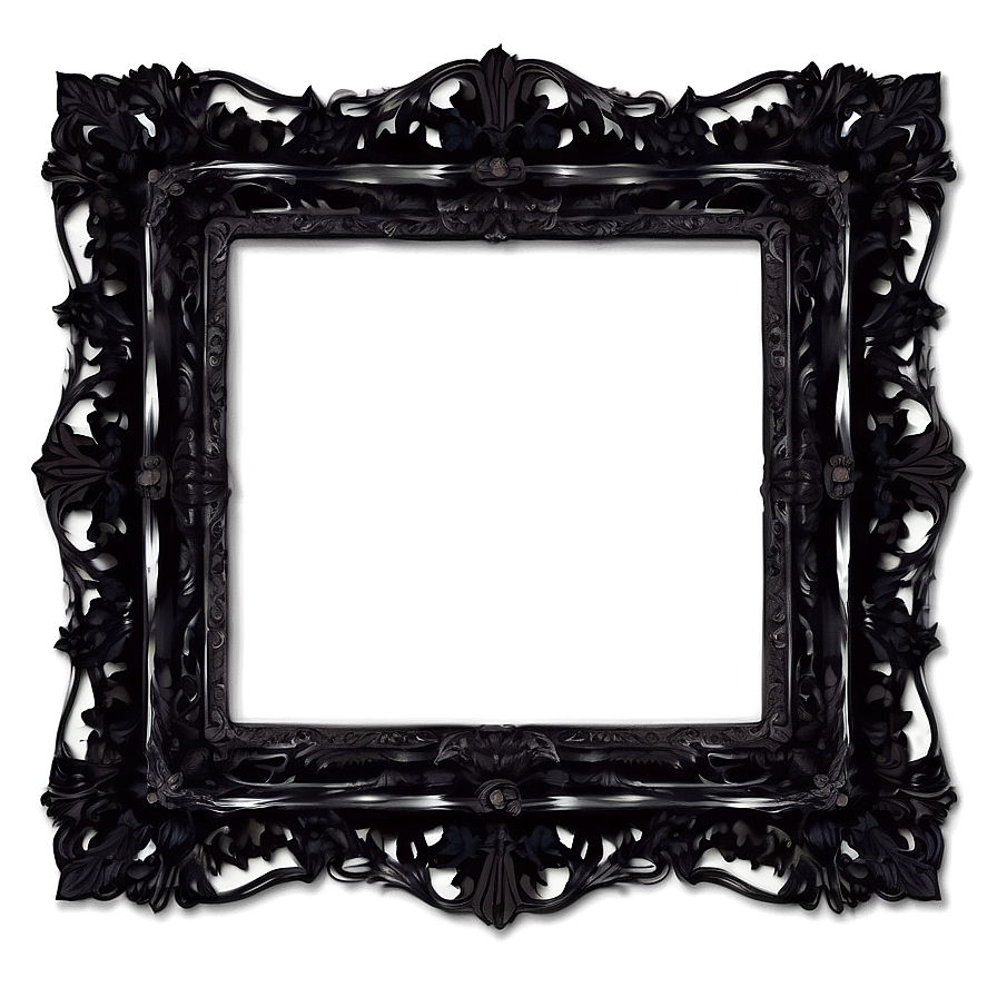 Black Frame For Photography Png 98 PNG Image