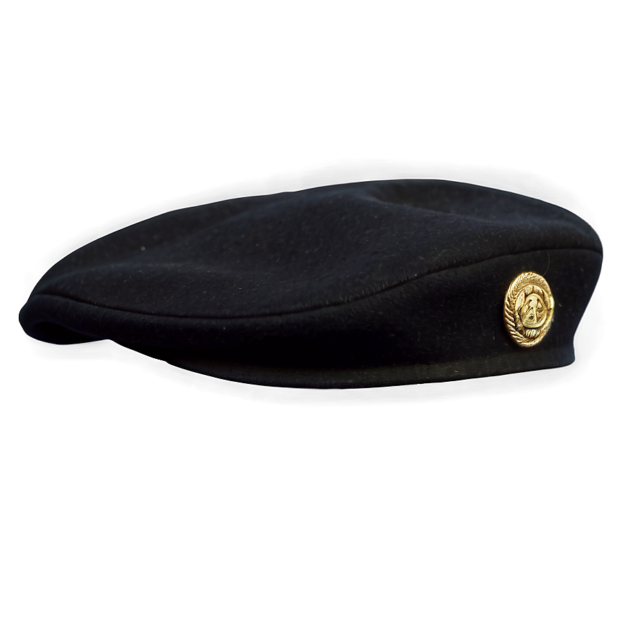 Black French Beret Png 97 PNG Image