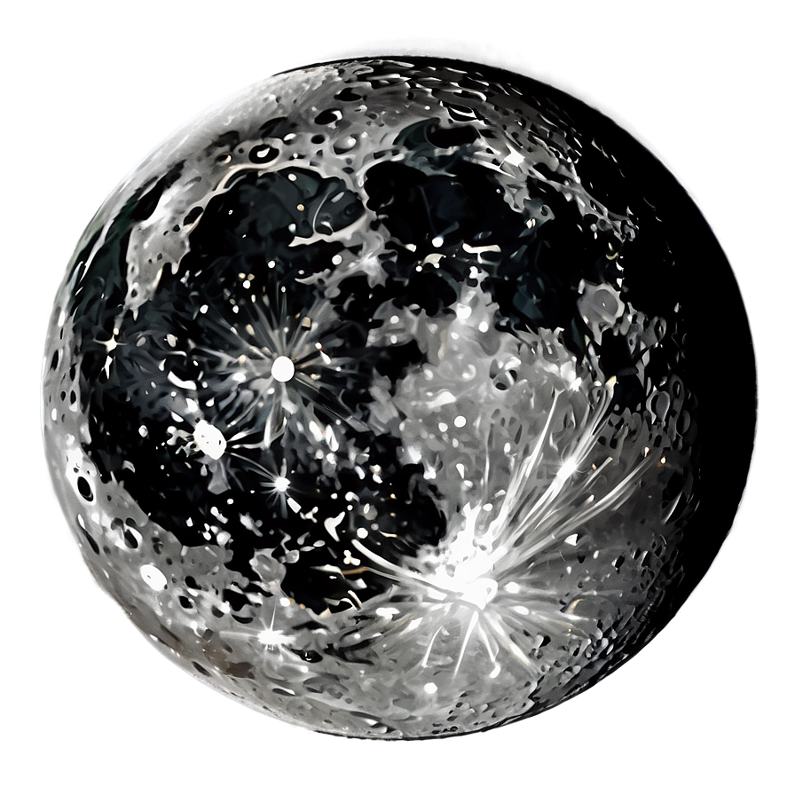 Black Full Moon Png Rqf91 PNG Image