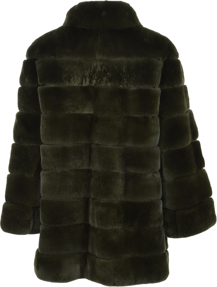 Black Fur Coat Product Image PNG Image