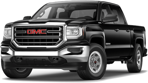 Black G M C Pickup Truck PNG Image