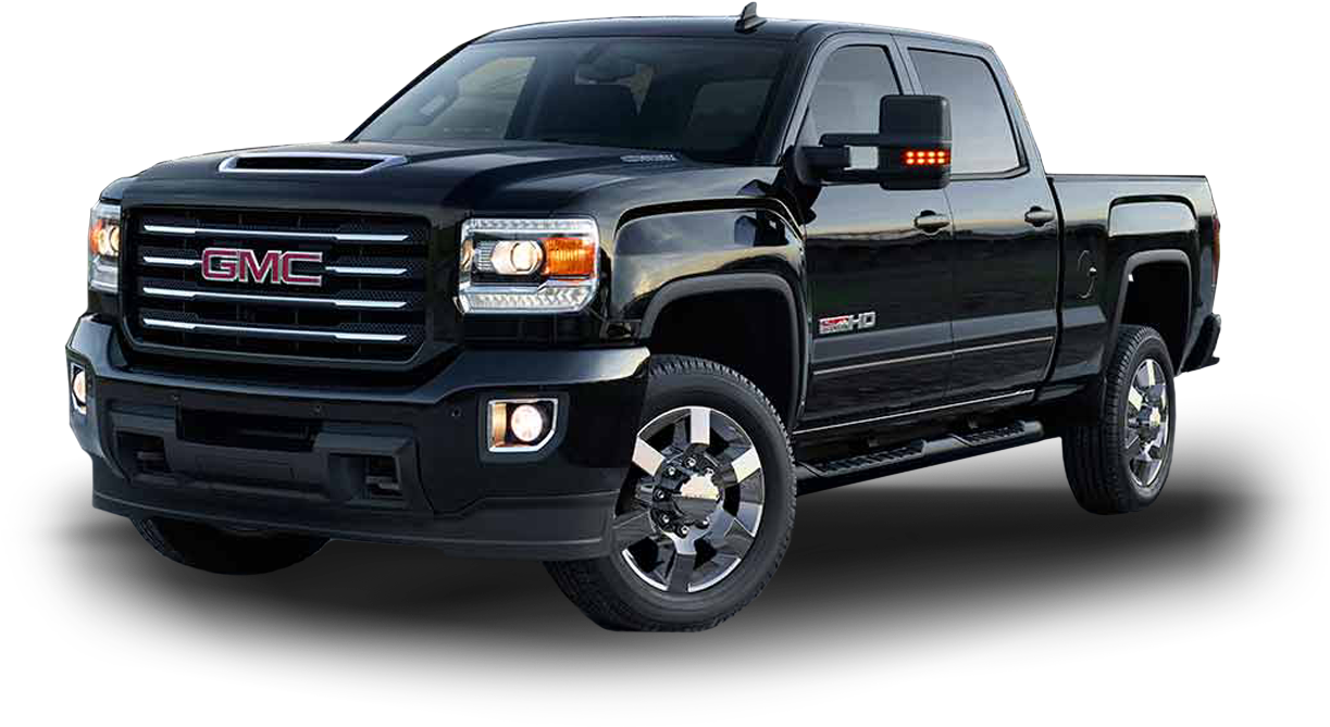 Black G M C Sierra Truck PNG Image