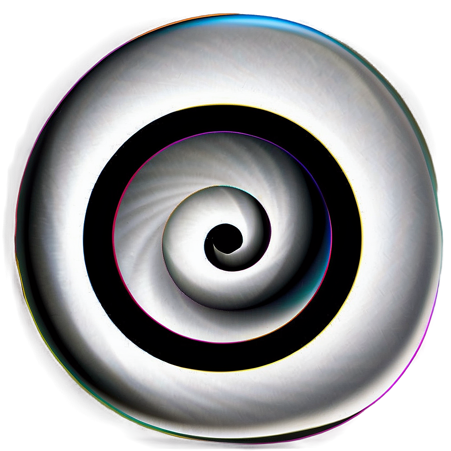 Black Gradient Spiral Png 05252024 PNG Image