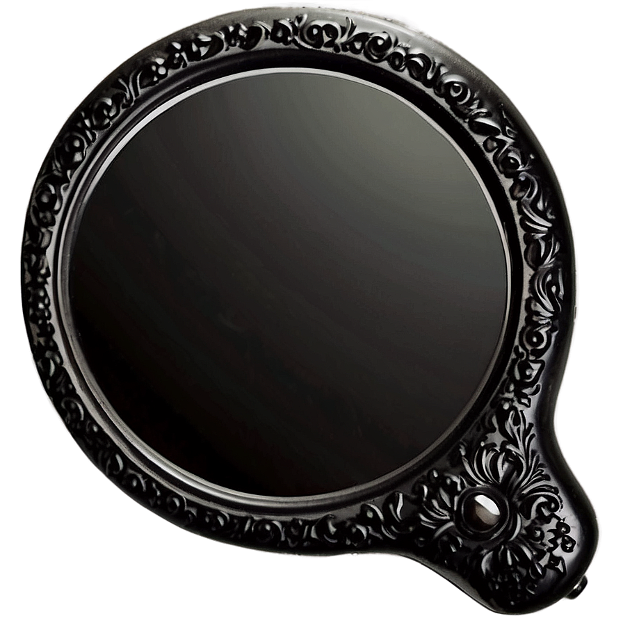 Black Hand Mirror Png Aya PNG Image