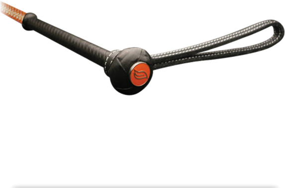 Black Handle Whip PNG Image