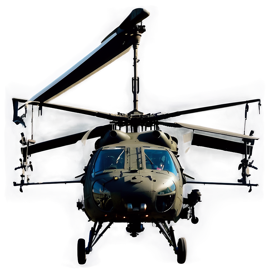 Black Hawk Attack Helicopter Png 06252024 PNG Image