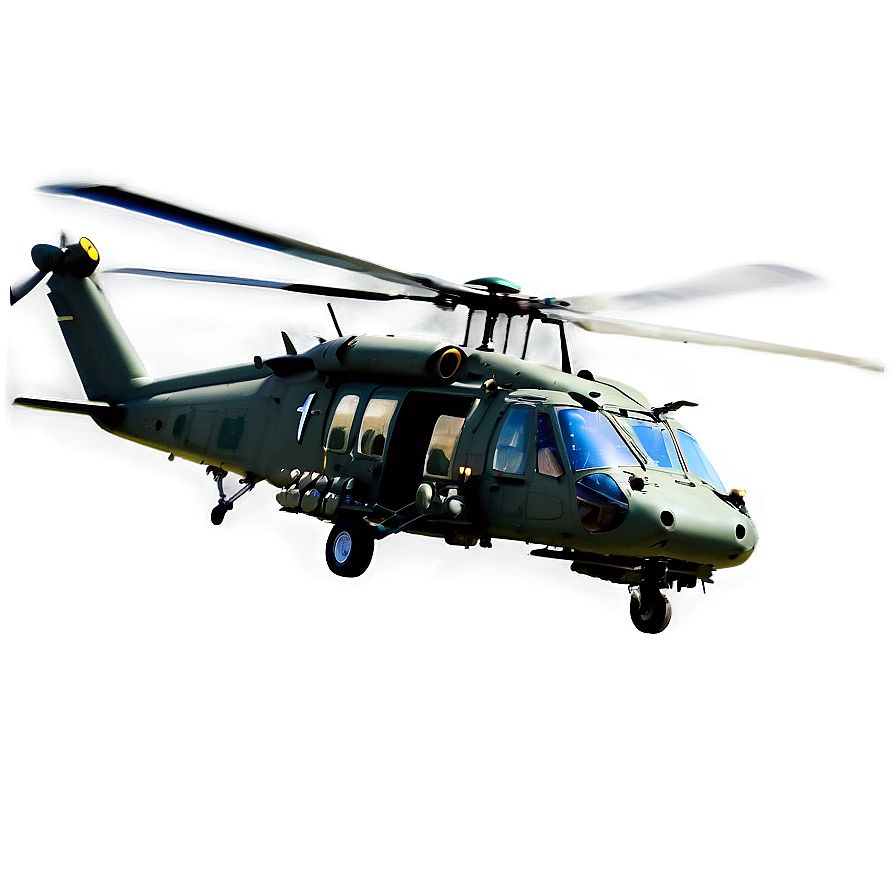 Black Hawk Helicopter Fast Rope Png 12 PNG Image