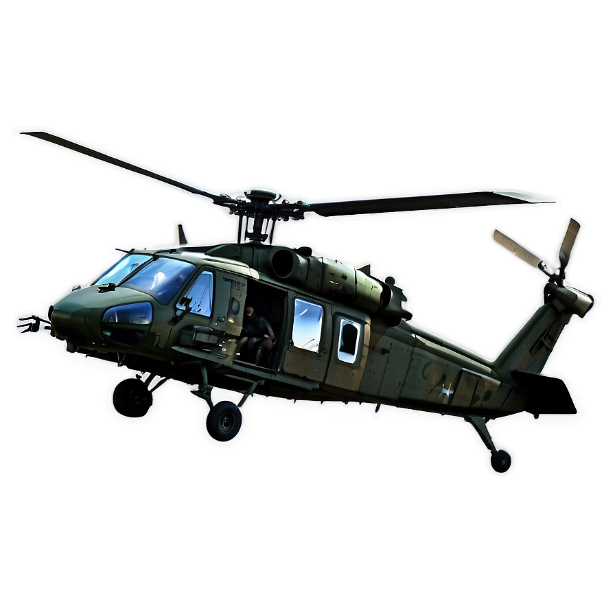 Black Hawk Helicopter In Urban Area Png 40 PNG Image