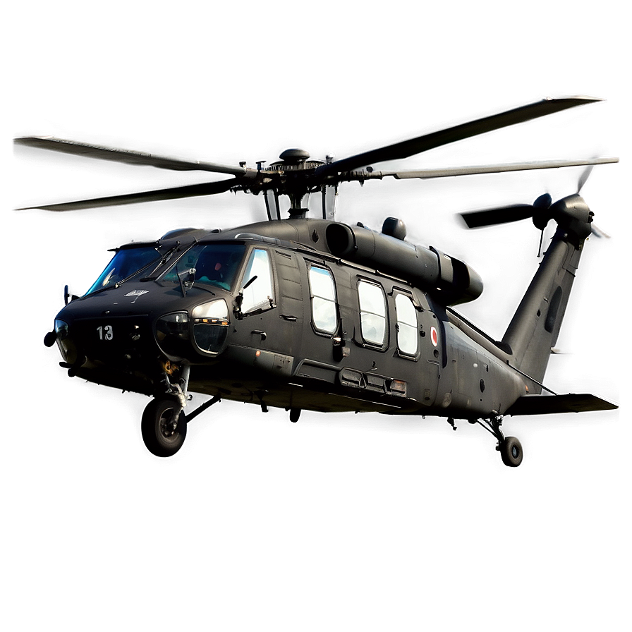 Black Hawk Helicopter Takeoff Png 4 PNG Image