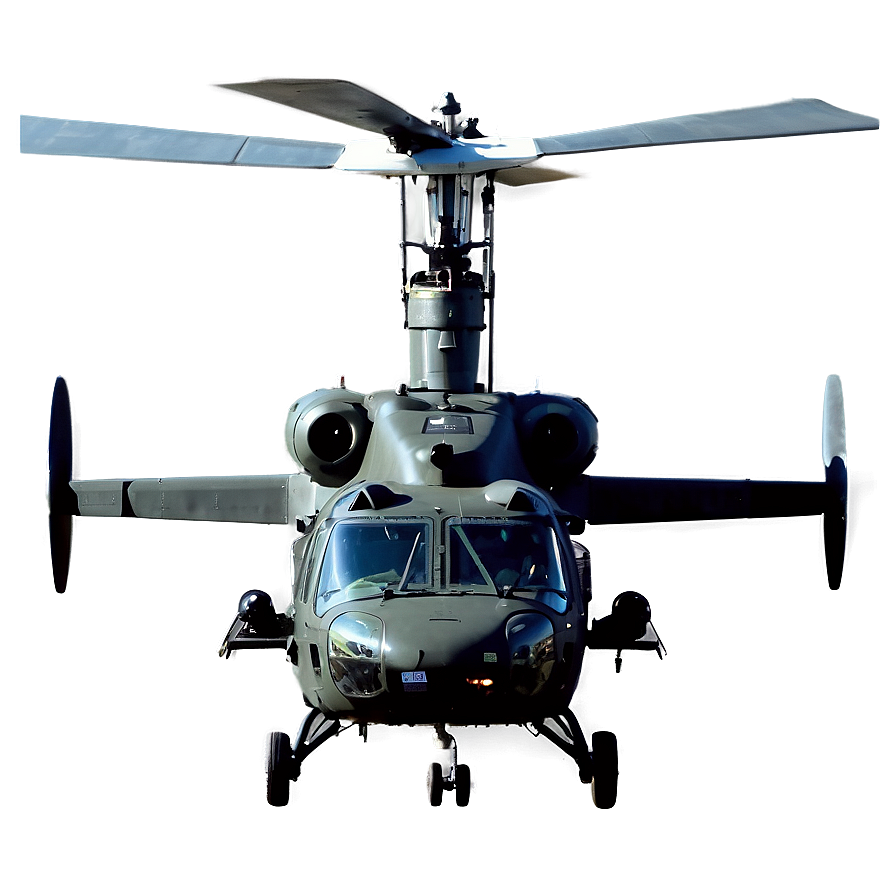 Black Hawk Helicopter With Cargo Png Rer32 PNG Image