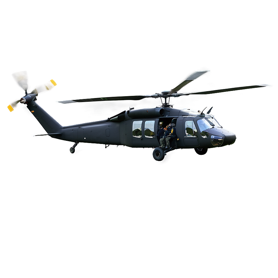 Black Hawk Training Helicopter Png 53 PNG Image