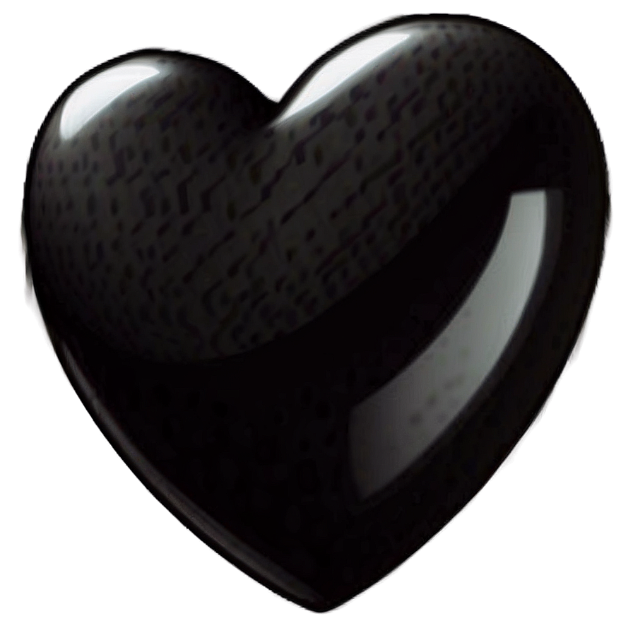 Black Hearts Png 50 PNG Image