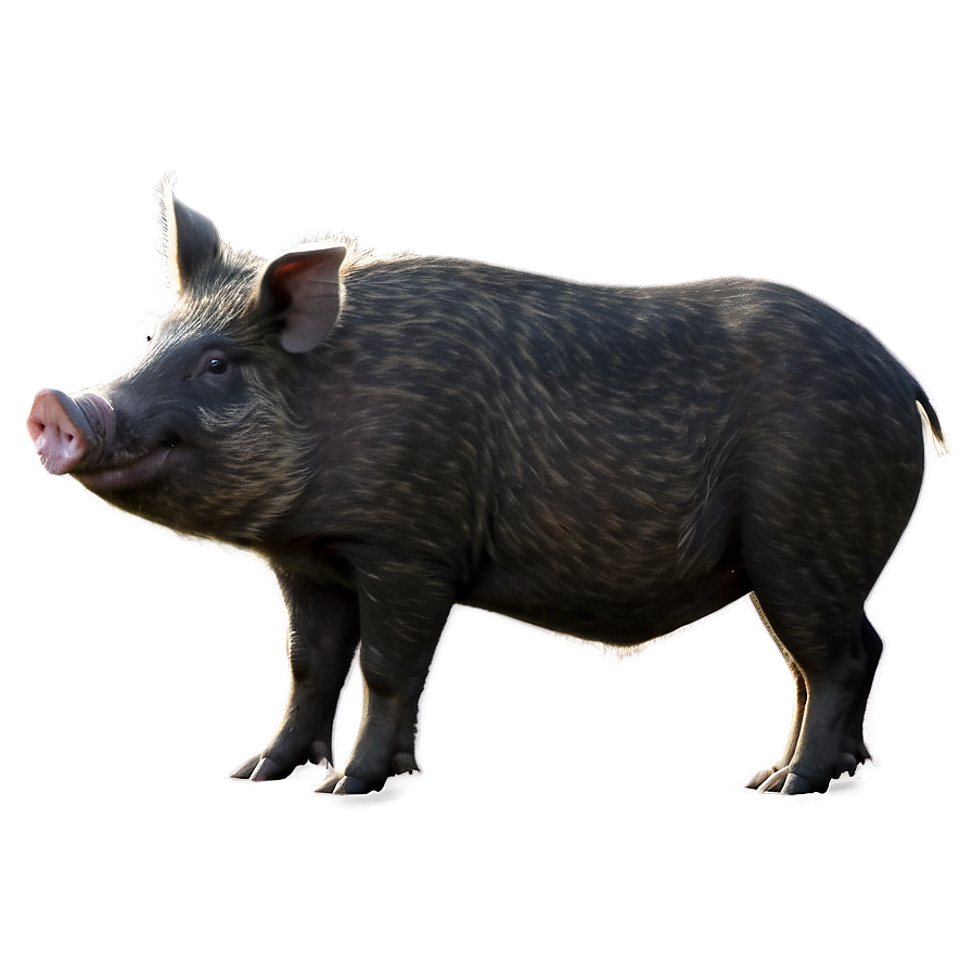 Black Hog Png Hgd PNG Image