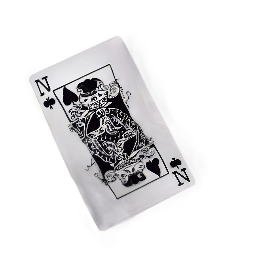 Black Jack Playing Card PNG Image