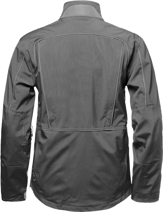 Black Jacket Back View PNG Image