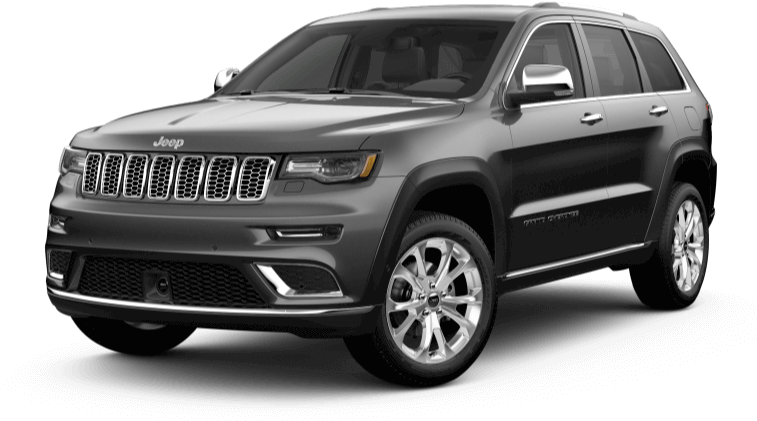 Black Jeep Grand Cherokee Summit PNG Image