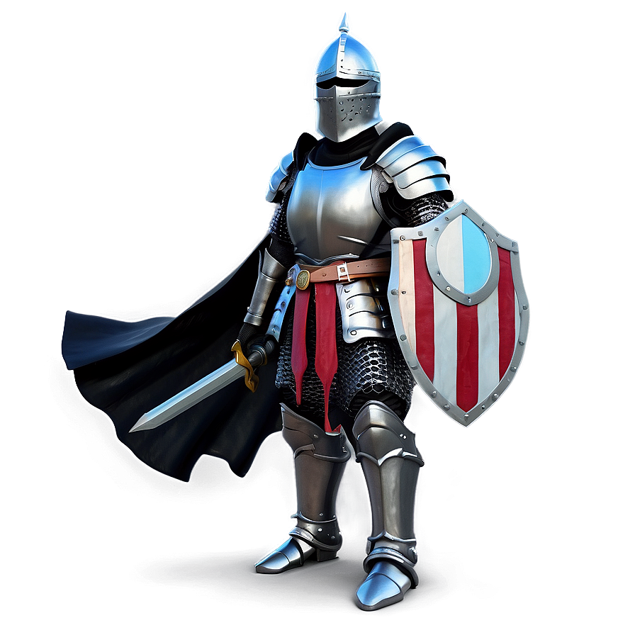 Black Knight In Armor Png Vic PNG Image