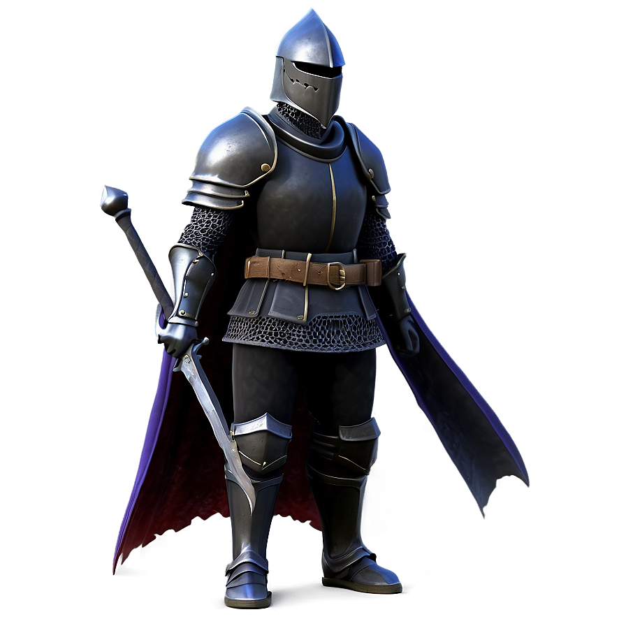 Black Knight In The Shadows Png Cnr96 PNG Image