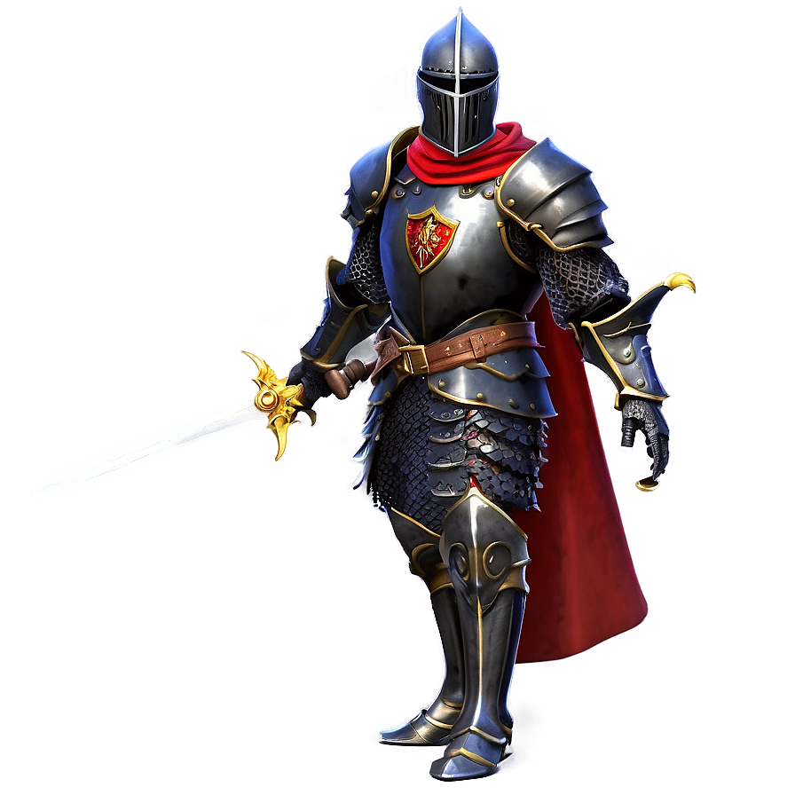 Black Knight Warrior Png 45 PNG Image