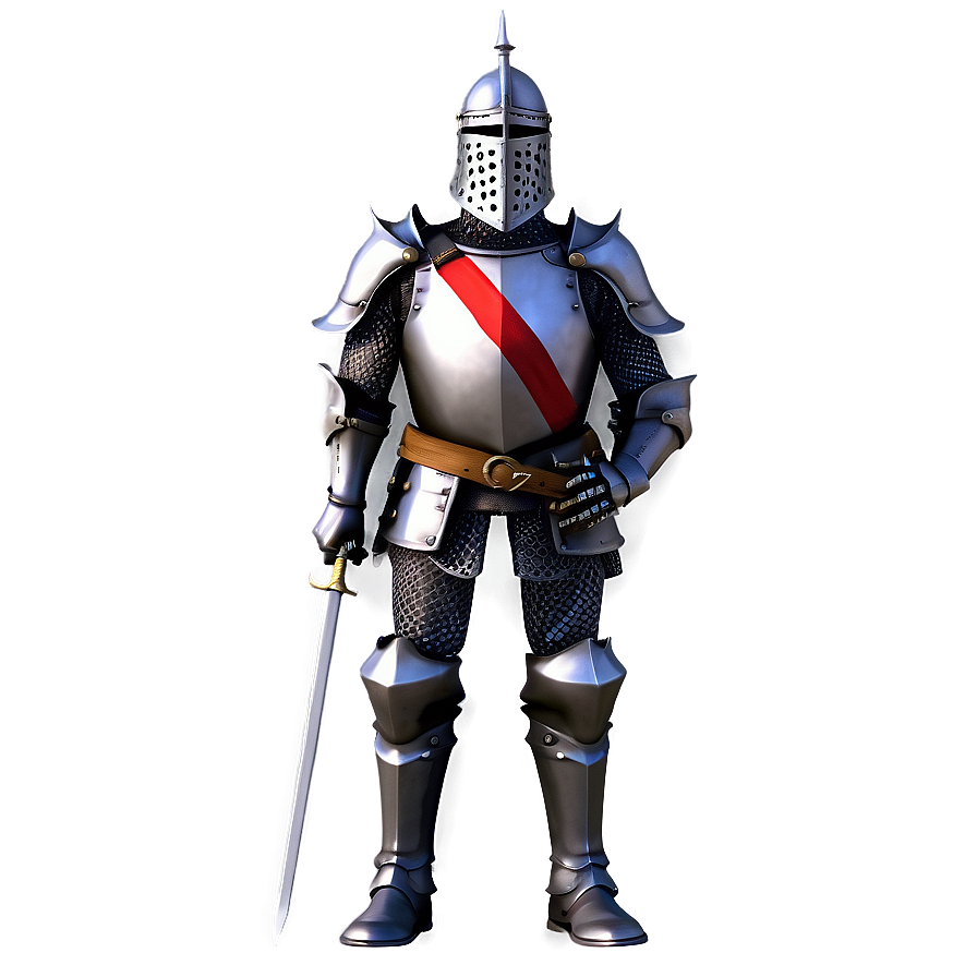 Black Knight With Flag Png Vcy PNG Image