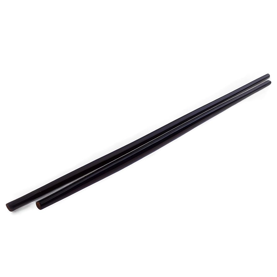 Black Lacquer Chopstick Png 18 PNG Image