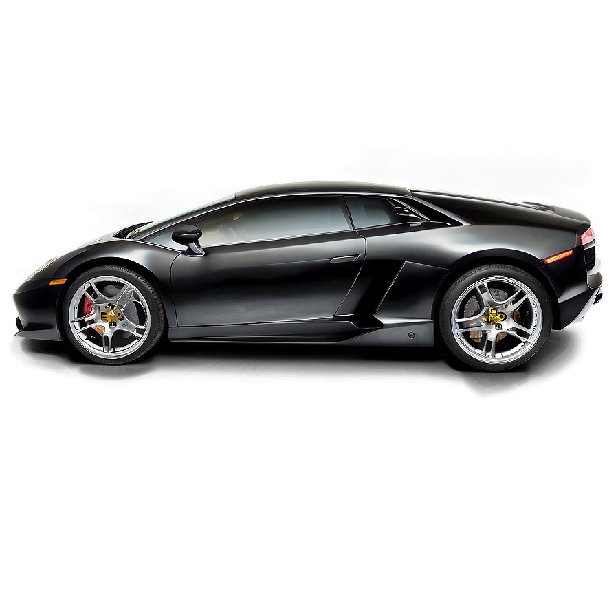 Black Lamborghini Png Euv47 PNG Image