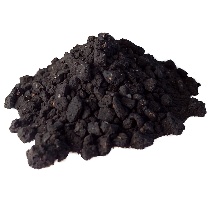 Black Lava Salt Png 72 PNG Image