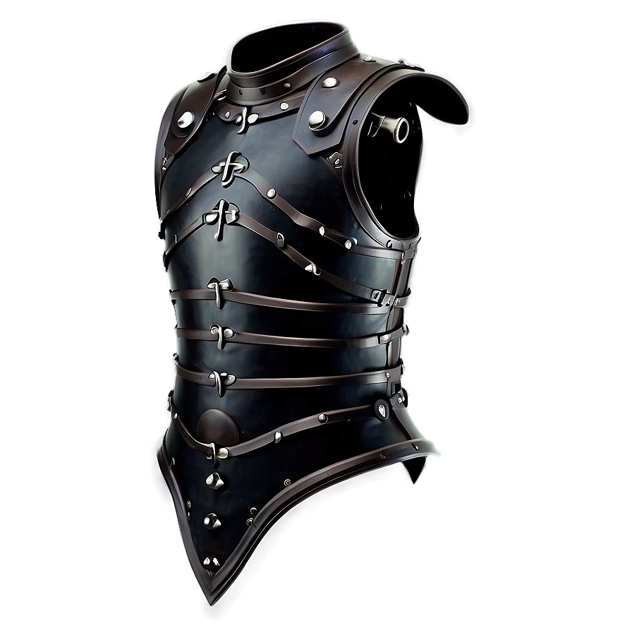 Black Leather Armor Png 41 PNG Image