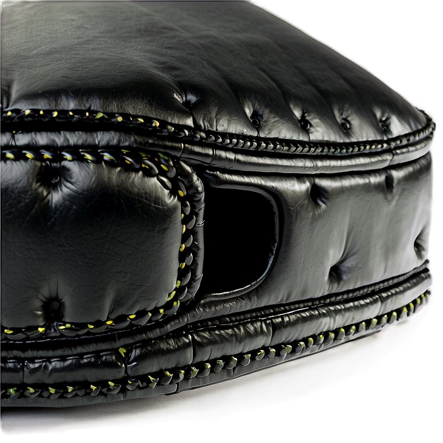 Black Leather Upholstery Png 06252024 PNG Image