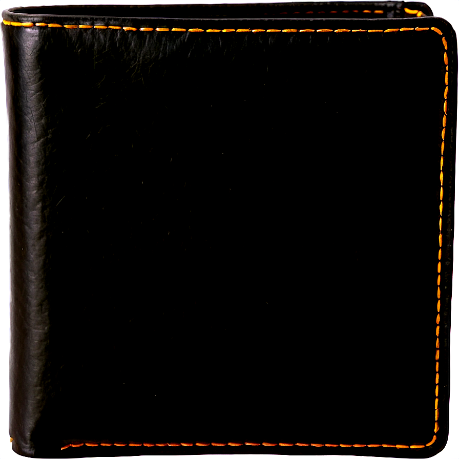 Black Leather Wallet Png 06252024 PNG Image