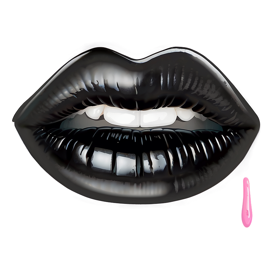 Black Lip Png Qly PNG Image