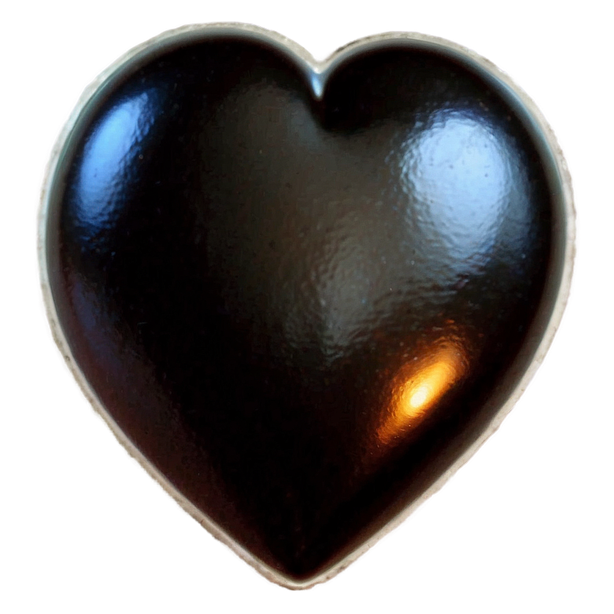 Black Love Heart Png 06272024 PNG Image