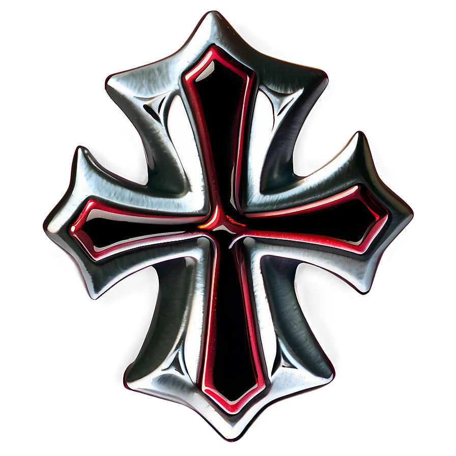 Black Maltese Cross Png Cuf90 PNG Image