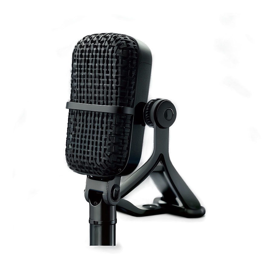 Black Microphone Png Fil PNG Image