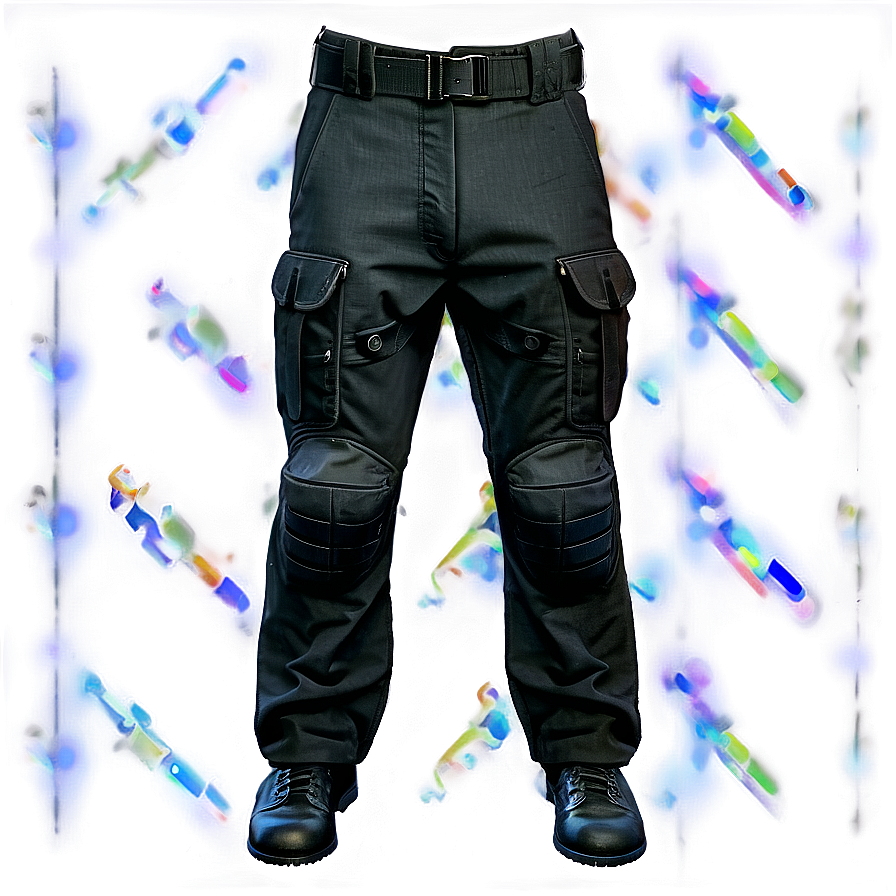 Black Military Pants Png Wbd PNG Image