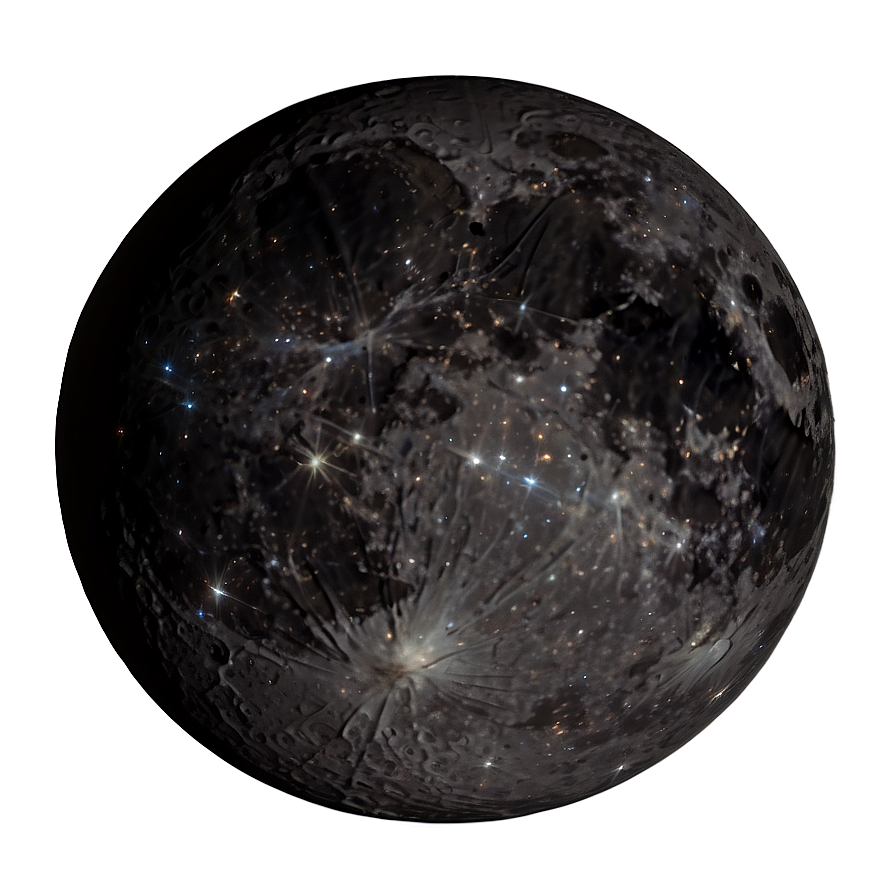 Black Moon And Galaxy Png Sck72 PNG Image