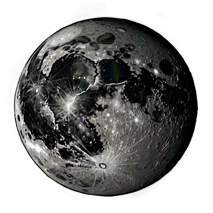 Black Moon Over Desert Png 06252024 PNG Image