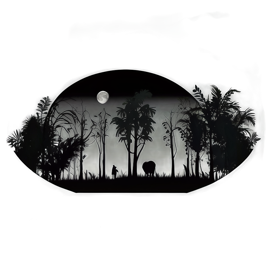 Black Moon Rising Png Yga PNG Image