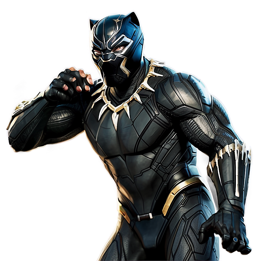 Black Panther Civil War Png Ycv PNG Image