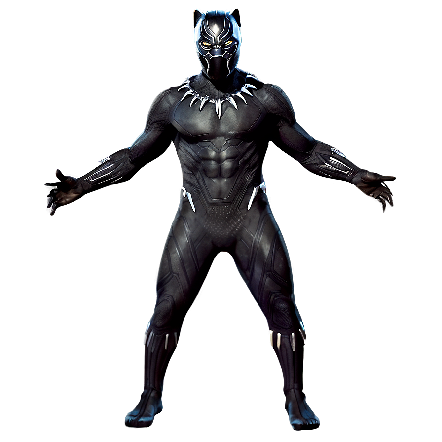 Black Panther Costume Design Png Pkh55 PNG Image