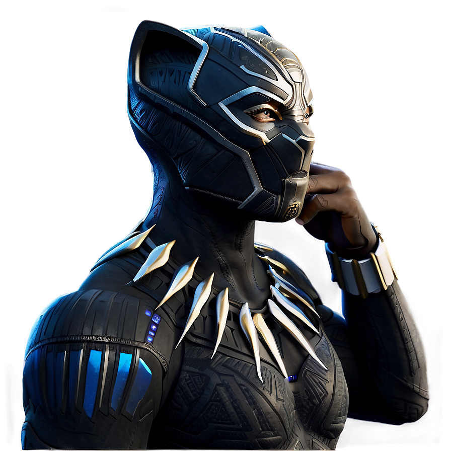 Black Panther Wakanda Forever Png 06282024 PNG Image