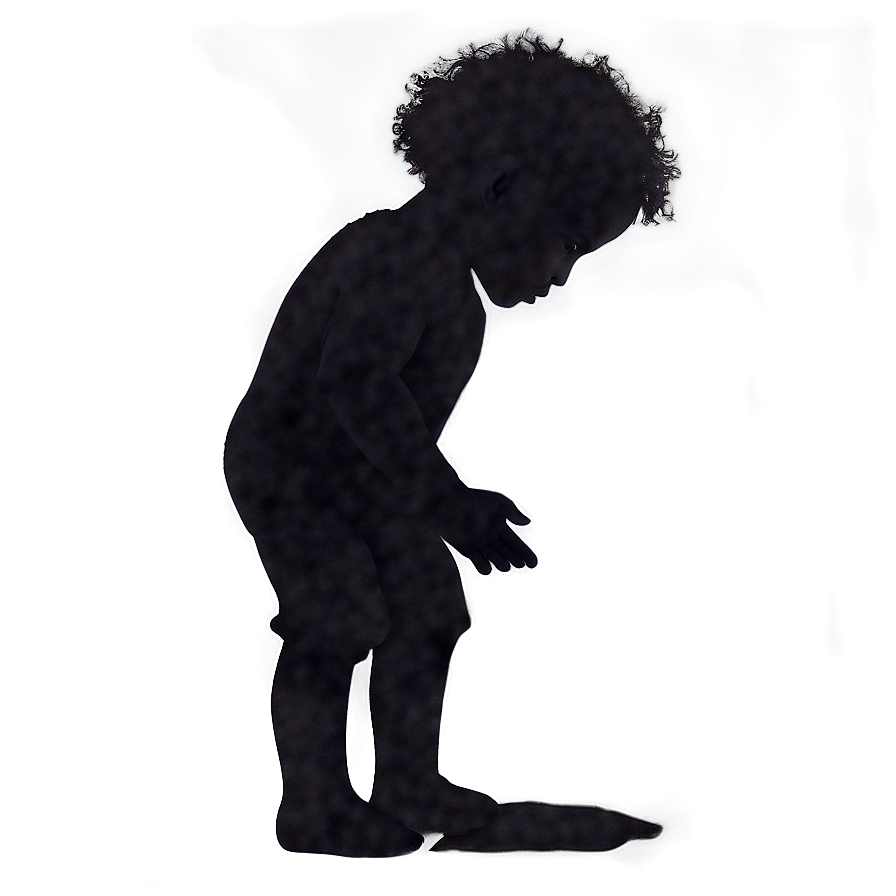 Black Person Silhouette Png Qhy37 PNG Image